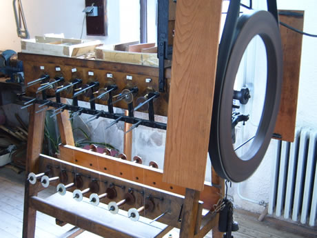 Preparation of the weft